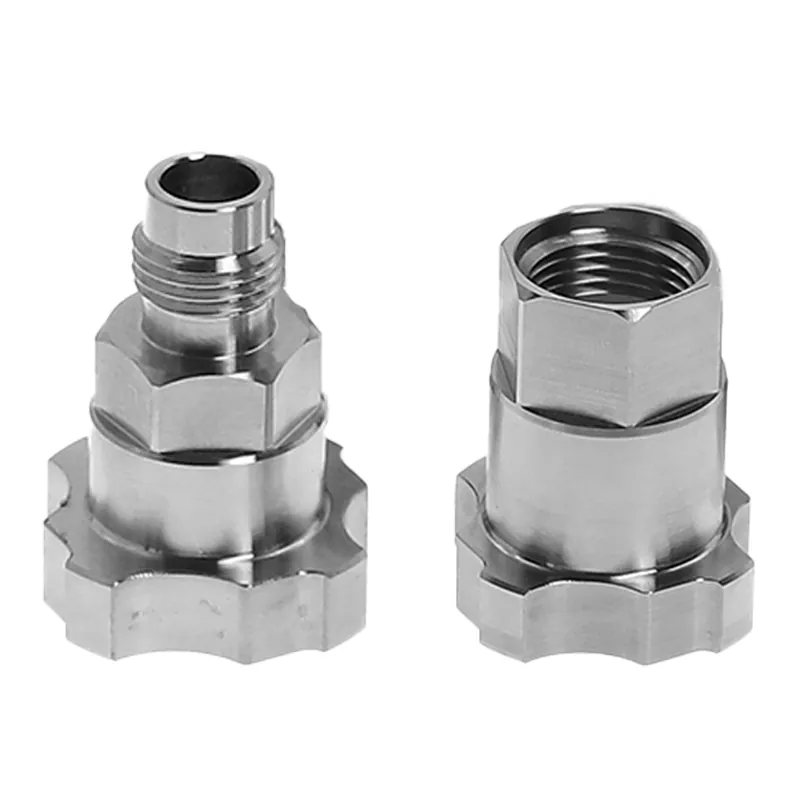 1,0 sériu Air Sprave Gun Adapter z nehrdzavejúcej ocele