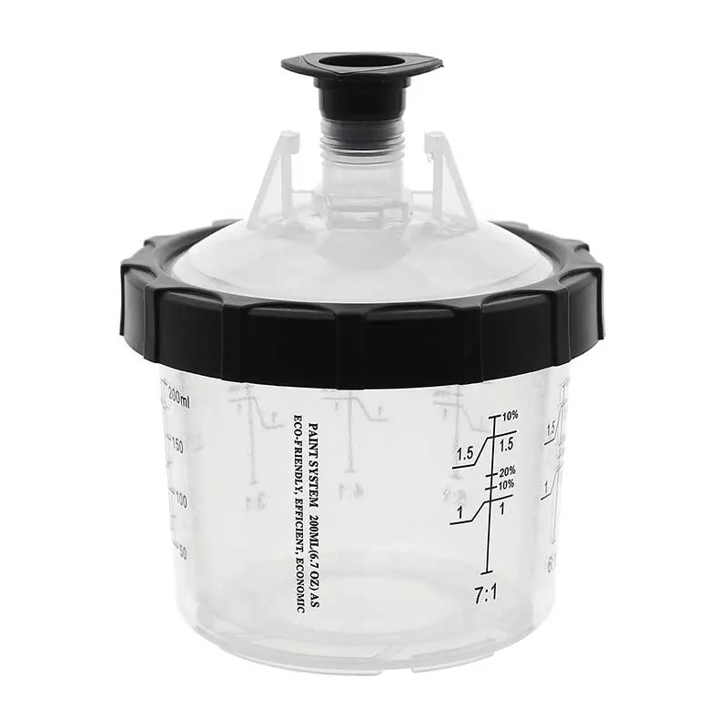 Ako 200 ml jednorazový systém 1.0 na farbu mení efektivitu automobilového a priemyselného striekania?