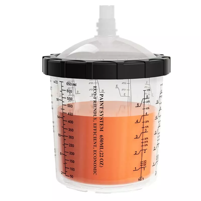 Systém jednorazových pohárov na farbu 650 ml 4.0