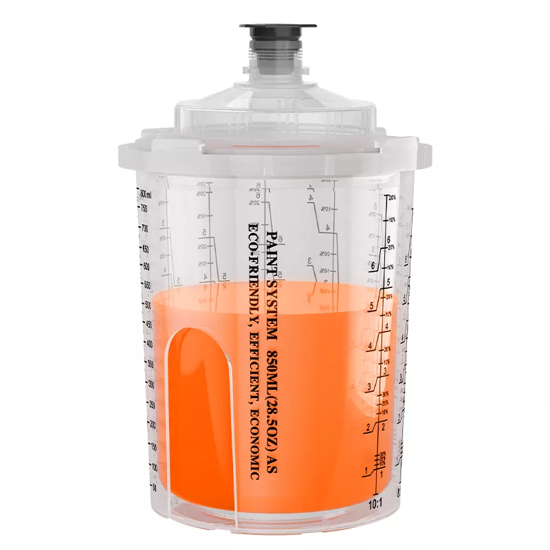 850 ml jednorazový pohár s rozprašovacou zbraňou