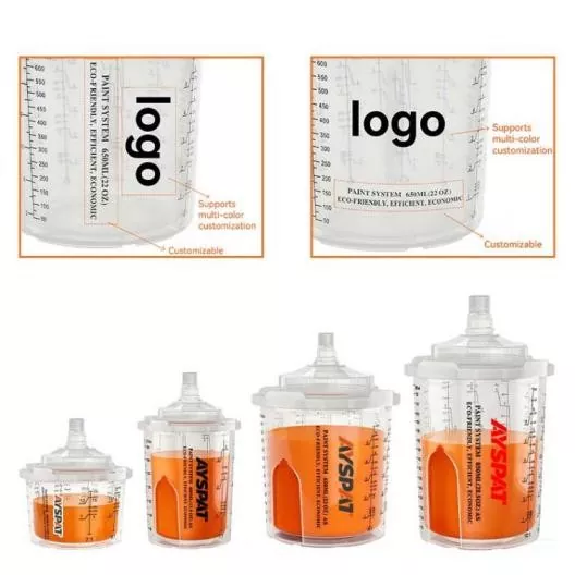 Custom outer cups with logo